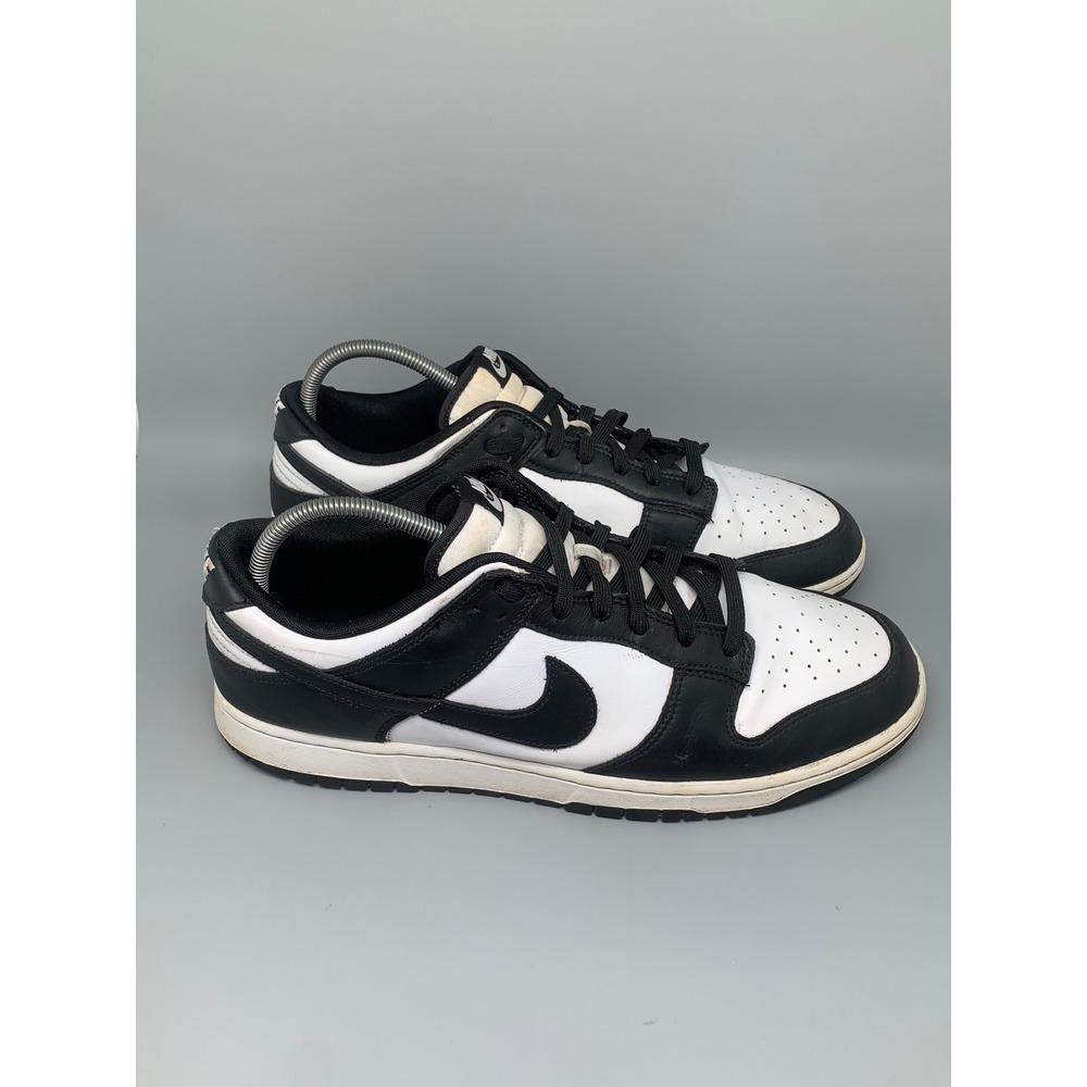 Nike Dunk Low Retro White Black Panda Sakte Shoes DD1391-100 Men's Sz 15